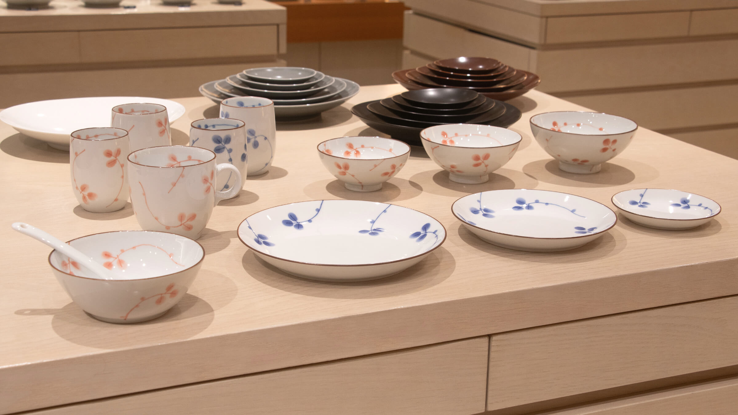 東京ショールーム / ディスプレイ】アイテム展開が豊富な「なずな