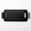 AMUSE サービングトレイ(L) チャコールグレイマット