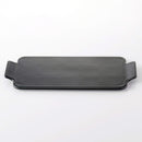 AMUSE サービングトレイ(L) チャコールグレイマット