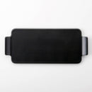 AMUSE サービングトレイ(L) チャコールグレイマット