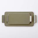 AMUSE サービングトレイ(L) カーキグリーンマット