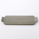 AMUSE サービングトレイ(L) カーキグリーンマット