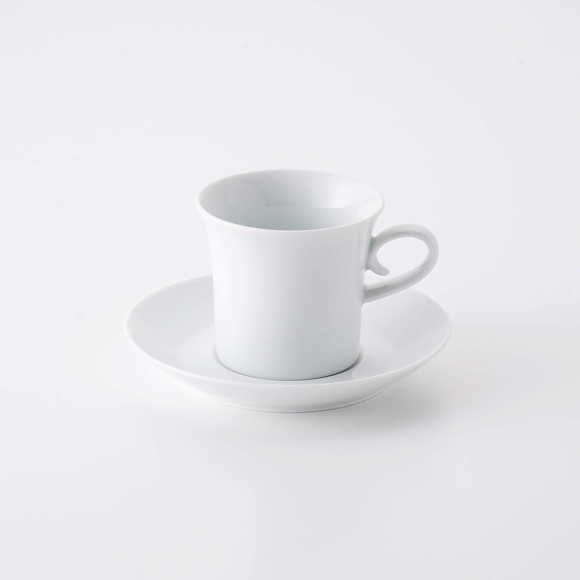 ビアンコ コーヒーカップ&ソーサー 白磁 | 白山陶器直営オンラインストア