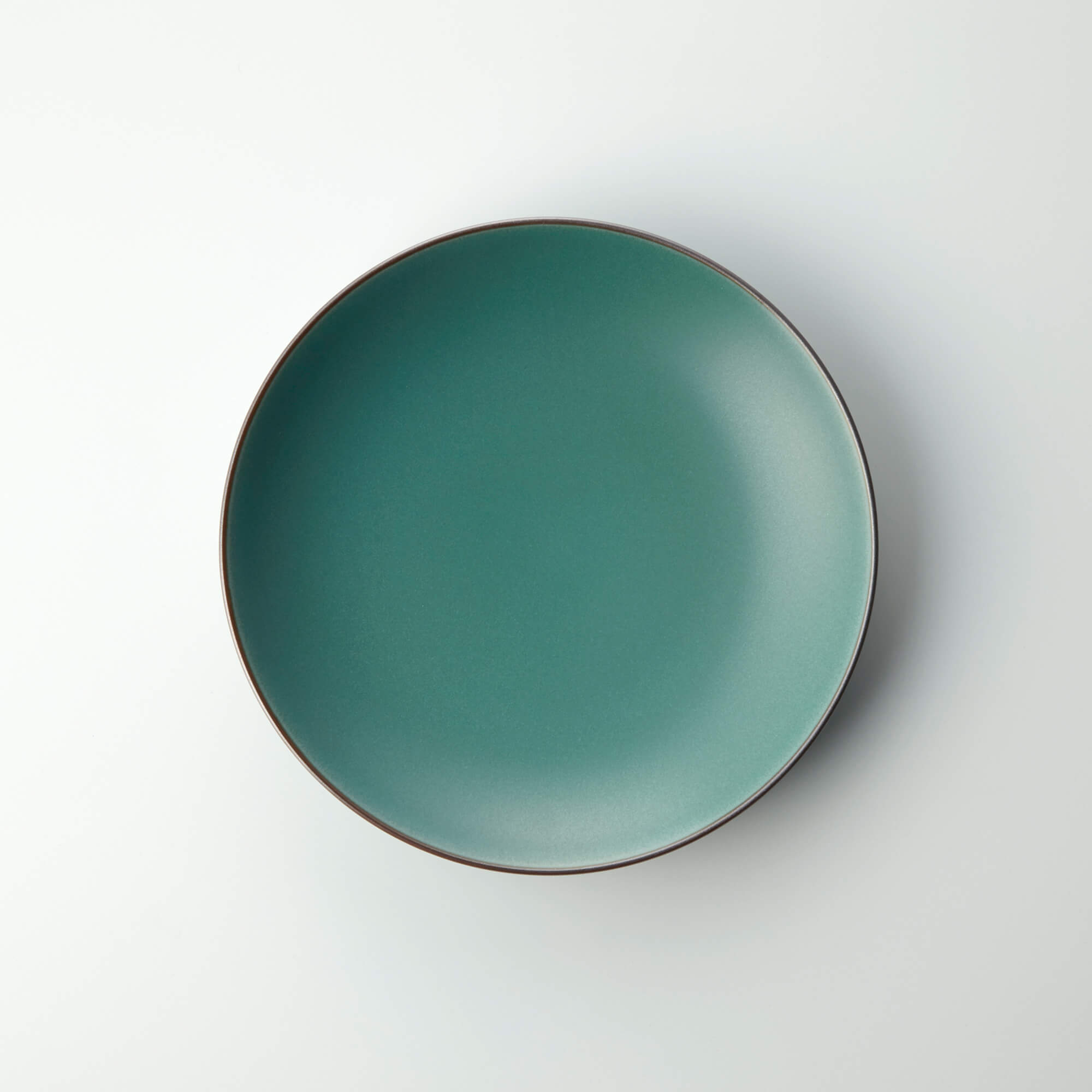 クラシック ケーキ皿 グリーンマット | 白山陶器直営オンライン