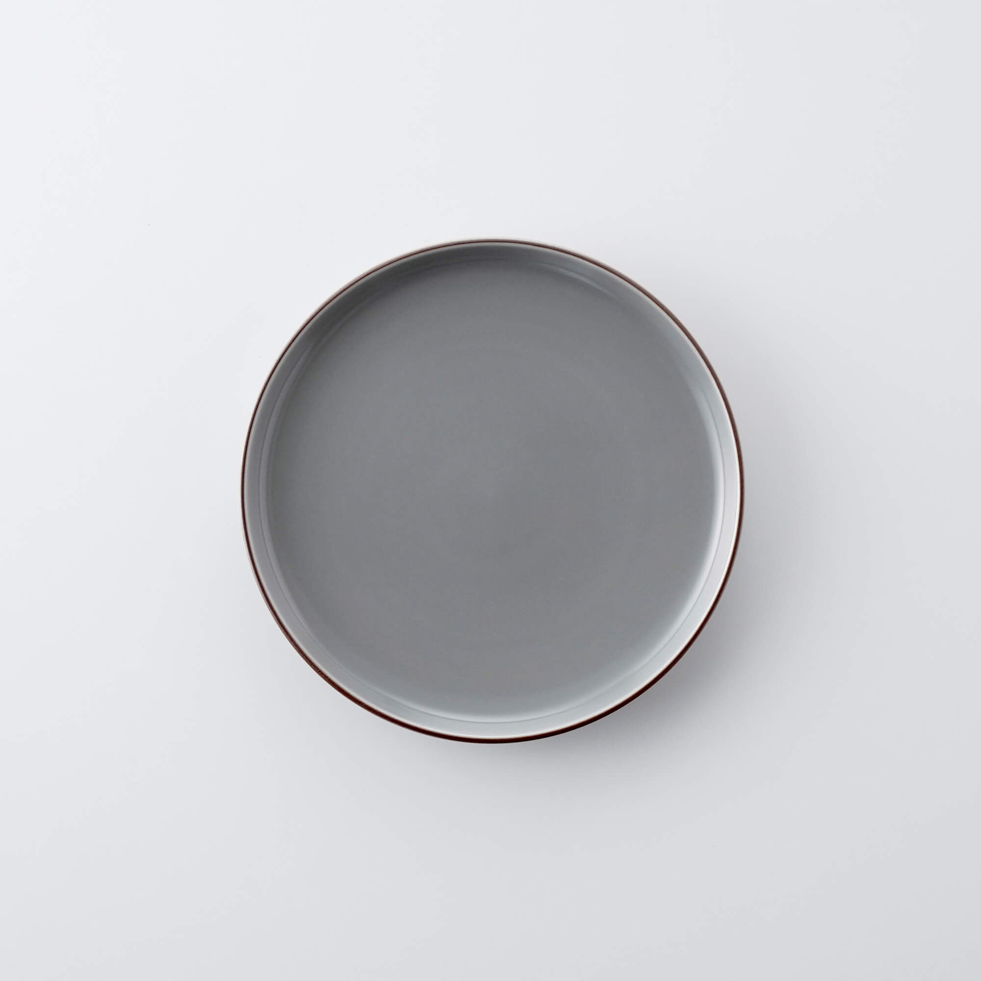 DAYS 18cmプレート ストーングレイマット | 白山陶器直営オンラインストア