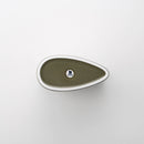 ポケット しゃもじたて カーキグリーンマット