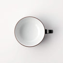 S型スープボール(小) チャコールグレイマット