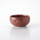 T型スープボウル 赤茶
