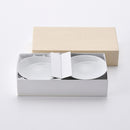 【ギフト】ともえ 浅鉢(小) 白磁 5点セット