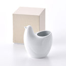 【ギフト】POPPO とり型フリースタンド 白磁 1点