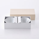 【ギフト】麻の糸 飯碗 インディゴ・セピア 2点セット