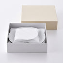 【ギフト】ミストホワイト プレート(L)・プレート(S) 各2点セット