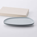 【ギフト】ペトラ ロングプレート(L) グレイ 2点セット