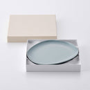 【ギフト】ペトラ プレート(L) グレイ 2点セット