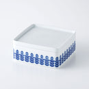 青葉紋 角型ふたもの(大)