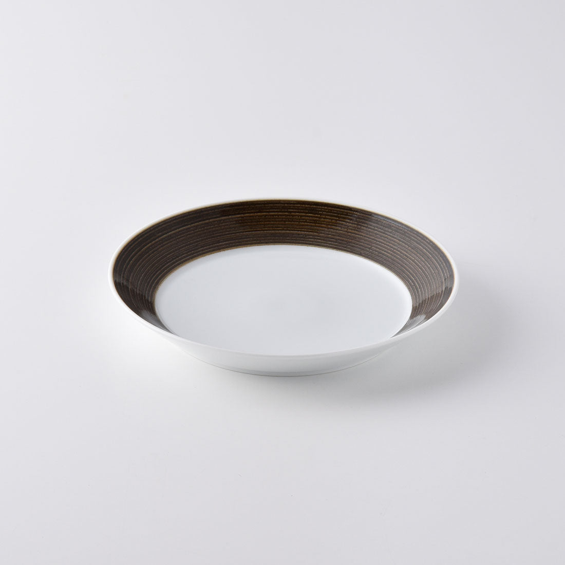 麻の糸 プレート(M) セピア | 白山陶器直営オンラインストア