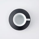 ビアンコ コーヒーカップ&ソーサー 黒炭釉