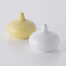 とり型キャンディーボックス(L) 白マット