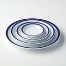 ボールド プレート(L) ブルーライン