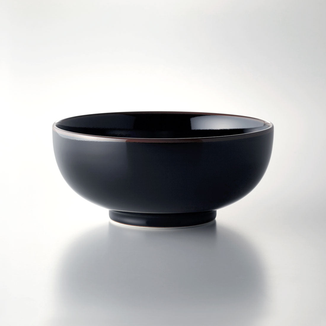 6寸浅めん丼 天目 | 白山陶器直営オンラインストア