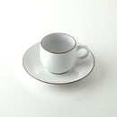 クラシック カップ&ソーサー 白マット