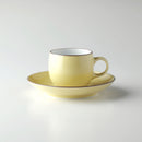 クラシック カップ&ソーサー 黄マット