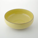 クラシック 菓子鉢 黄マット