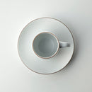 クラシック マグ&ソーサー 白マット