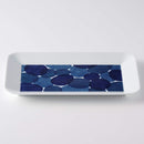 コブル スナックプレート ブルー