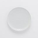 コラージュ プレート(M) 白磁