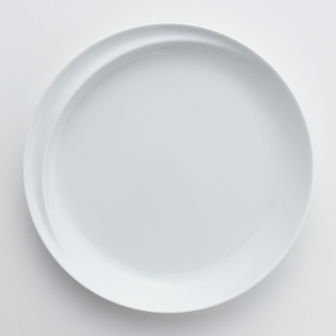COMMO プレート(大) 白磁 | 白山陶器直営オンラインストア