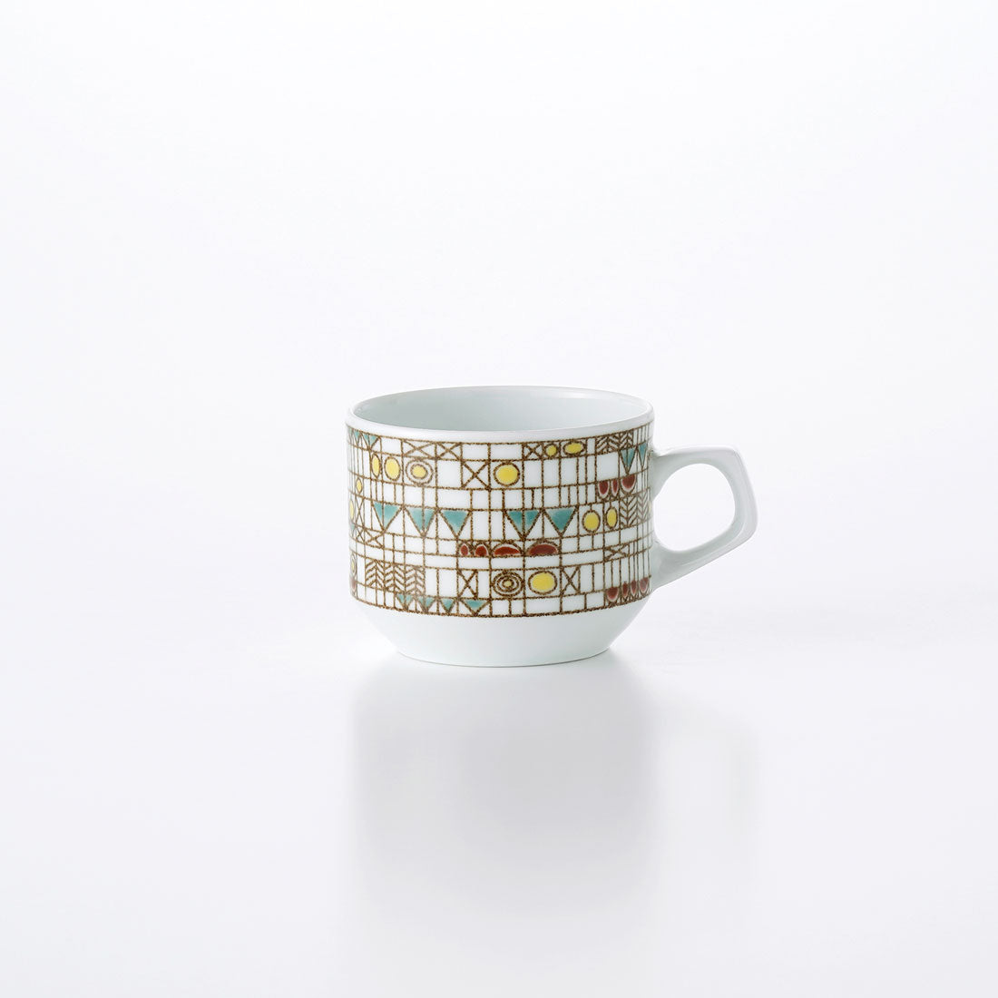 ファンタジーチェック コーヒーカップ 単品 ｜ 白山陶器直営