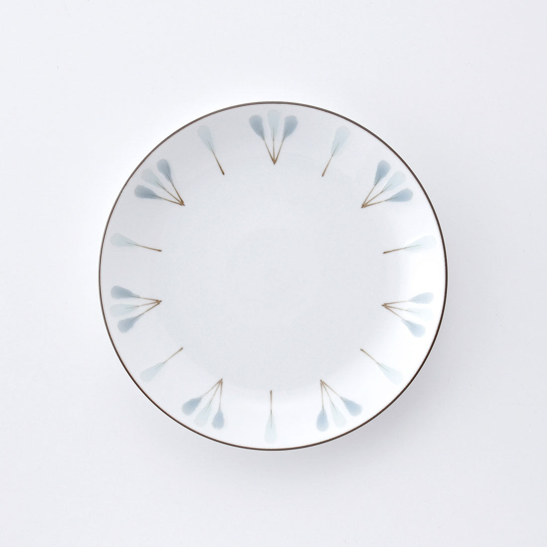 フラフィー プレート(M) 白マット | 白山陶器直営オンラインストア