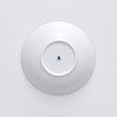 白磁千段 6寸平鉢