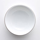 白磁千段 7寸反りめん丼