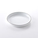 白磁千段 7.5深皿