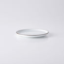 白磁千段 平皿6号