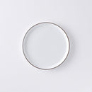 白磁千段 平皿6号