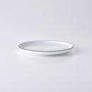 白磁千段 平皿7号