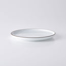 白磁千段 平皿8号