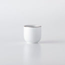 白磁千段 ゆのみ(小)