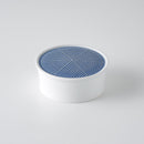 彫釉彩 反りふたもの(L) ルリ