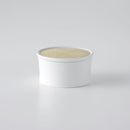 彫釉彩 反りふたもの(M) 黄