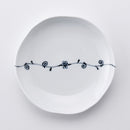 一本つる草 多用皿 青