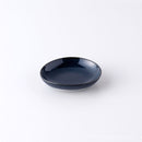 いしころ しょうゆ皿 ネイビー