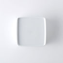 角型ふたもの(小) 白マット