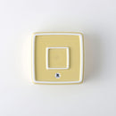 角型ふたもの(小) 黄マット