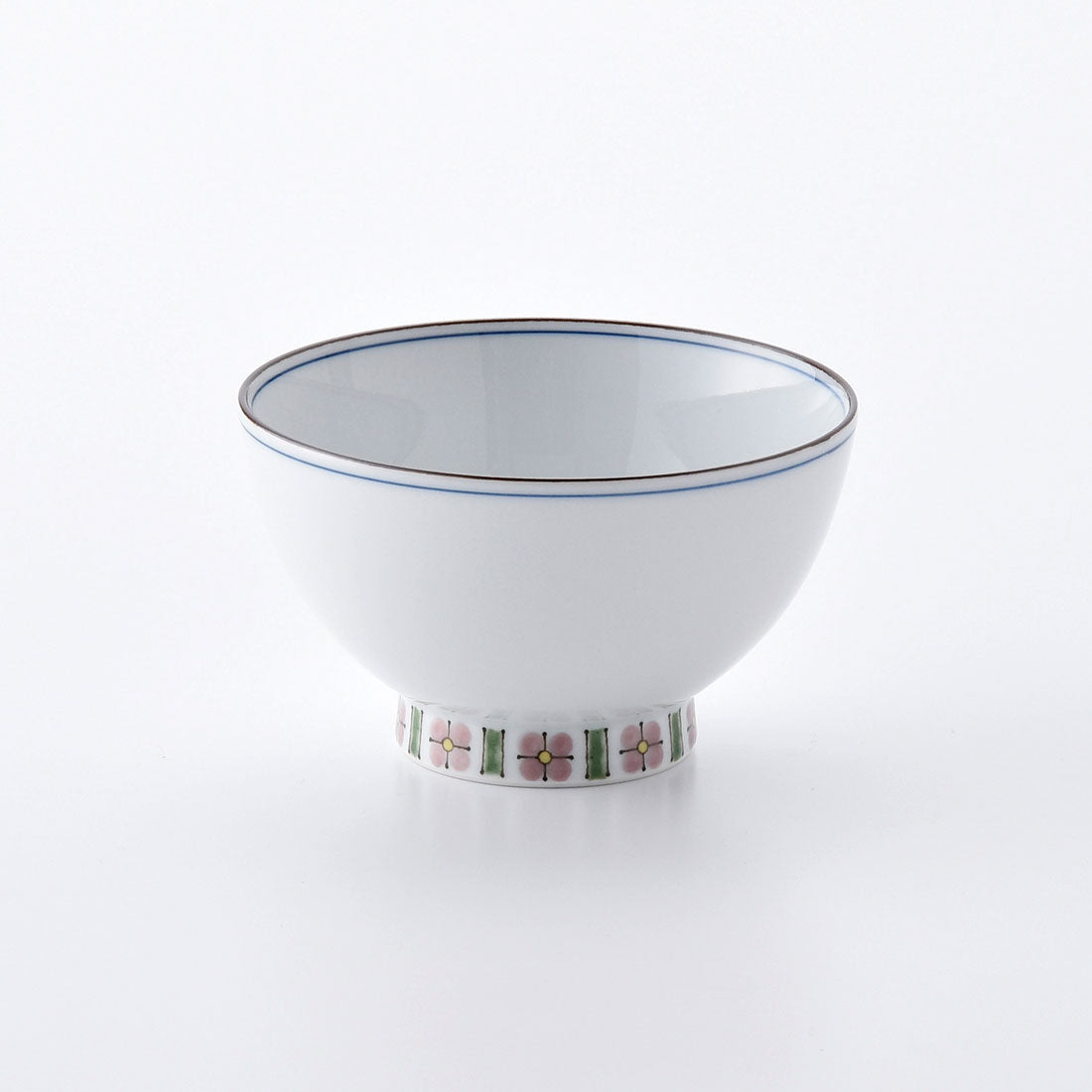 骨董品　花柄の装飾が施された小丼2枚セット 高台花 丼 ピンク | 白山陶器直営オンラインストア