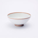 紀の川 4.2寸飯碗 赤