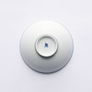 紀の川 4寸飯碗 青